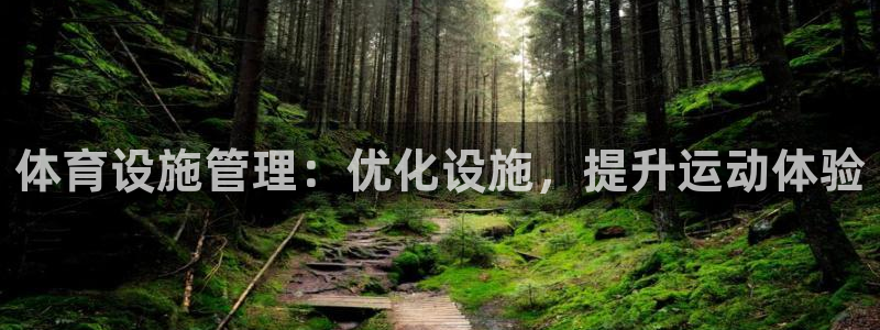 意昂3集团简介：体育设施管理：优化设施，提升运动体验