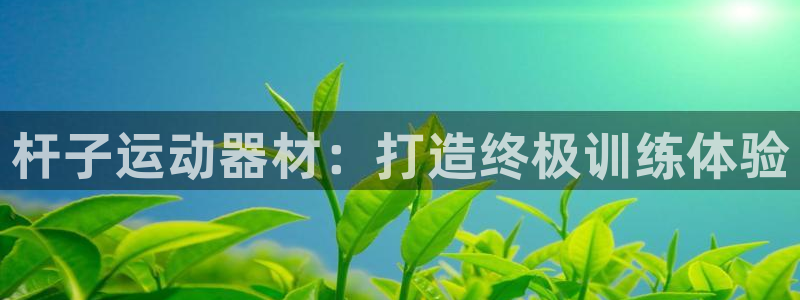 意昂体育3平台假的吗是真的吗吗：杆子运动器材：打造终