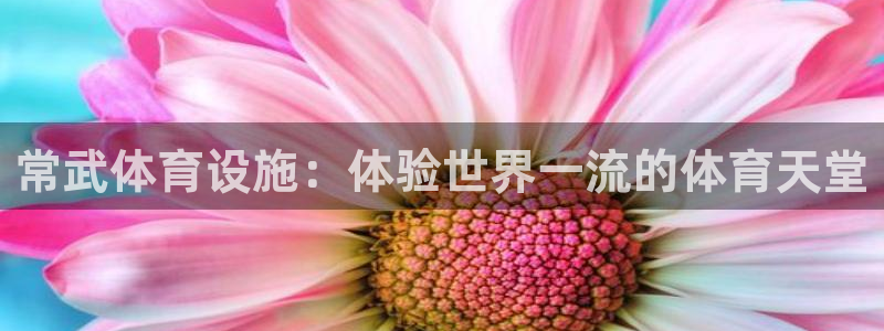 意昂3娱乐平台：常武体育设施：体验世界一流的体育天堂