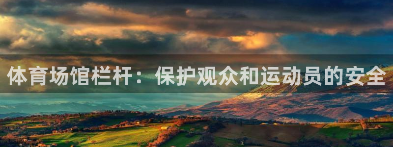 意昂体育3软件：体育场馆栏杆：保护观众和运动员的安全