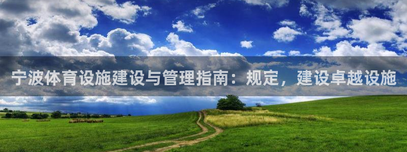 海南意昂体育3：宁波体育设施建设与管理指南：规定，建