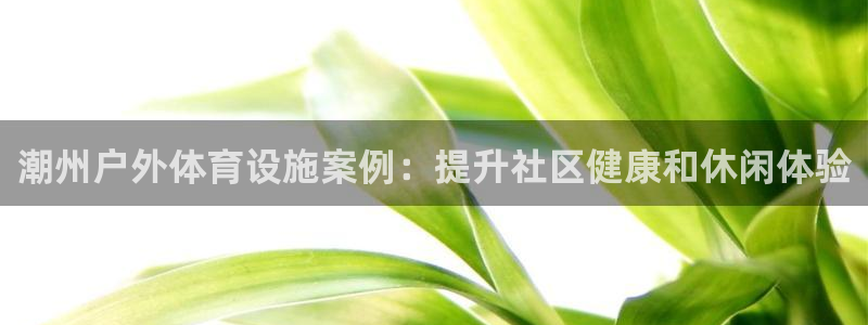 意昂体育3平台是正规平台吗知乎：潮州户外体育设施案例