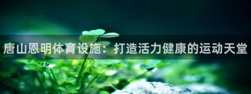 意昂3集团logo：唐山恩明体育设施：打造活力健康的运动天堂